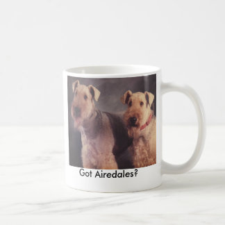 Caneca De Café Sal e Ritz, obtidos Airedales?