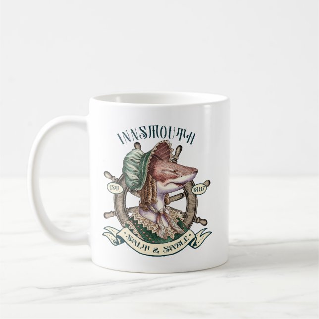 Caneca De Café Sal e Sable de Boca - Dama de Tubarão (Esquerda)