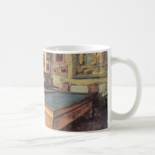 Caneca De Café Sala Billiard em Menil Hubert por Edgar Degas