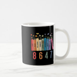 Caneca De Café Sala de Direitos Iguais Flor 8647 Mulheres Feminis