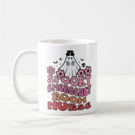 Caneca De Café Sala De Emergência Spooky Mulheres Enfermeiras