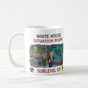 CANECA DE CAFÉ SALA DE SITUAÇÃO DA CASA BRANCA
