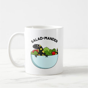 Caneca De Café Salada Engraçada Salamander Animal Pun