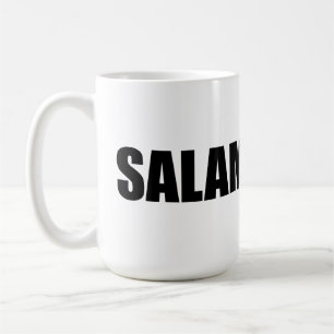 Caneca De Café Salam palavra árabe paz