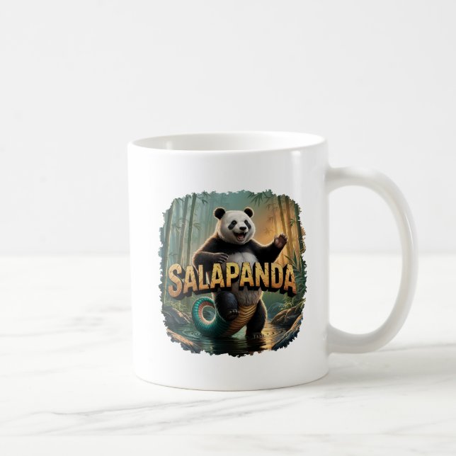 Caneca De Café Salapanda Ilustração Combo Criatura Funny (Direita)