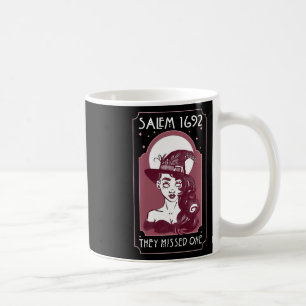 Caneca De Café Salem 1692 Eles Perderam Um - Salem Witch Hallowee