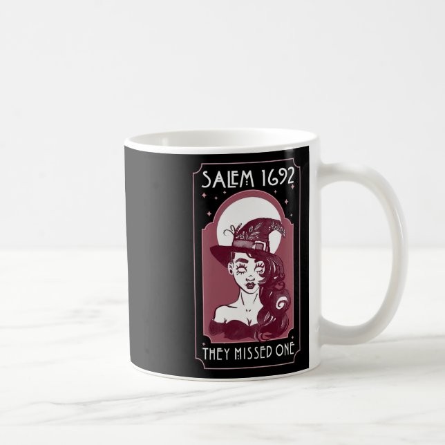 Caneca De Café Salem 1692 Eles Perderam Um - Salem Witch Hallowee (Direita)