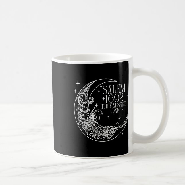 Caneca De Café Salem 1692 Eles Perderam Uma Bruxa No Dia das Brux (Direita)