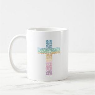 Caneca De Café Salm 23 NKJV O Senhor é o Meu Pastor