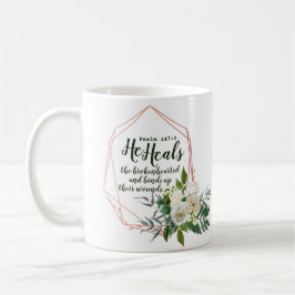 Caneca De Café Salmo 147:3 Mug De Café