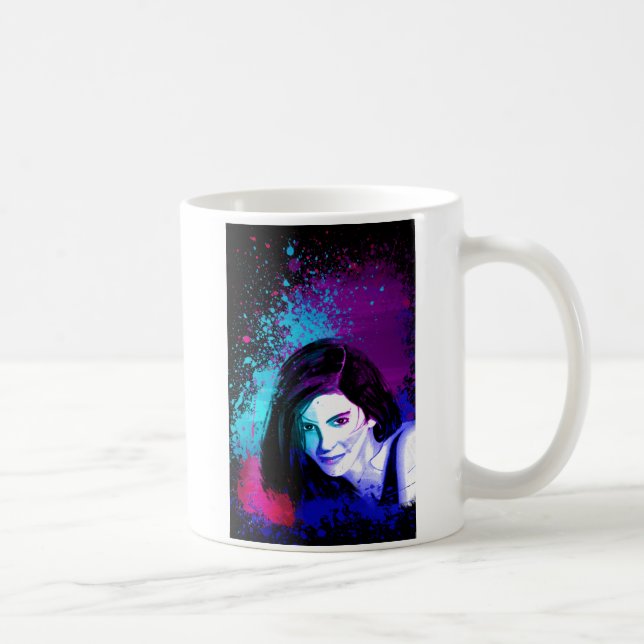 Caneca De Café Salpico de Cor (Direita)