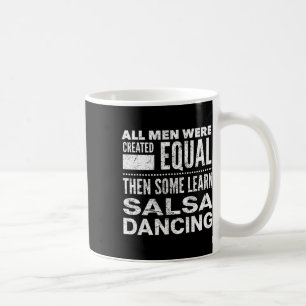 Caneca De Café Salsa Dançando Latim Lover Dançarinos Diversão Dec