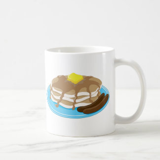 Caneca De Café Salsicha das panquecas