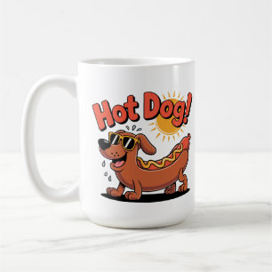 Caneca De Café Salsicha de Cães Quentes