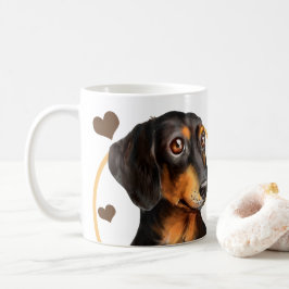 Caneca De Café Salsicha de Dachshund Cachorro cada lanche que voc