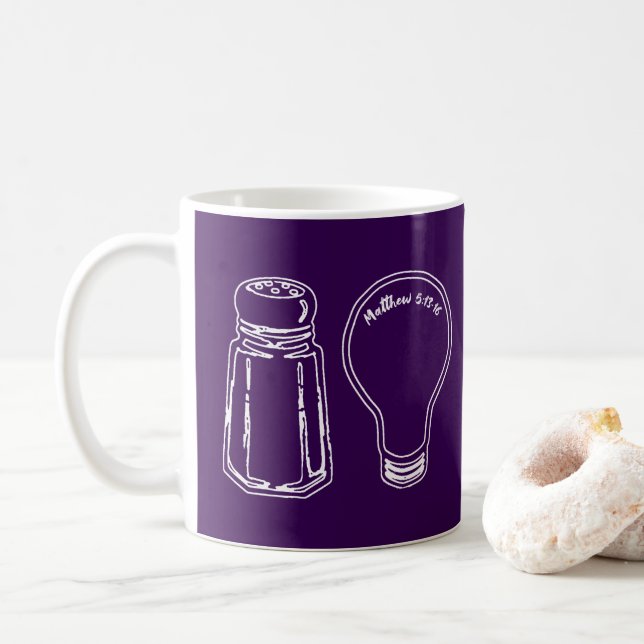 Caneca De Café Salt & Light (Com Donut)