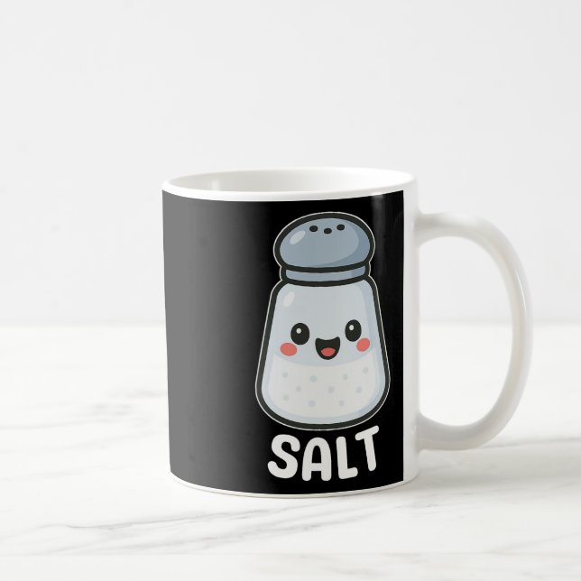 Caneca De Café Salt Pepper Halloween Casal Amigo Duo (Direita)
