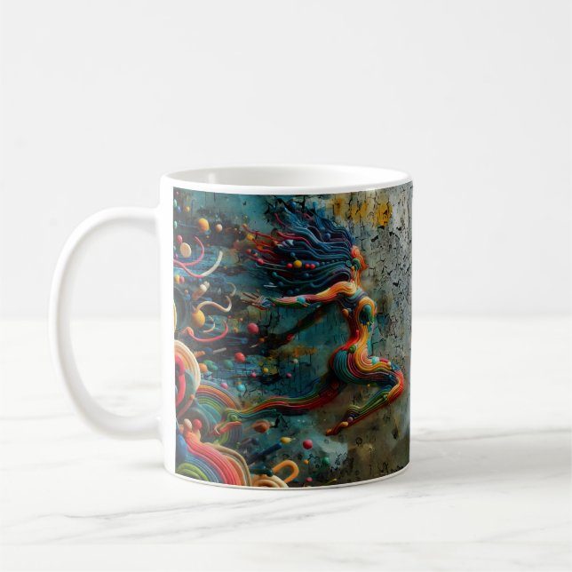 Caneca De Café Salto (Esquerda)