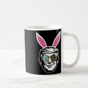 Caneca De Café Salto Engraçado Felz pascoa Coelhinho de Ovo Prima