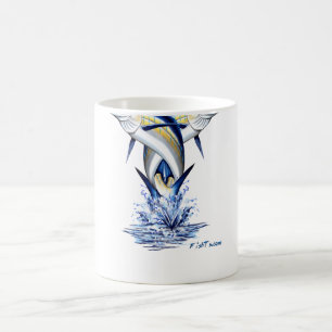 Caneca De Café Salto torcido dos espadim