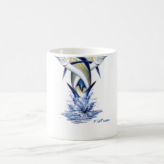 Caneca De Café Salto torcido dos espadim