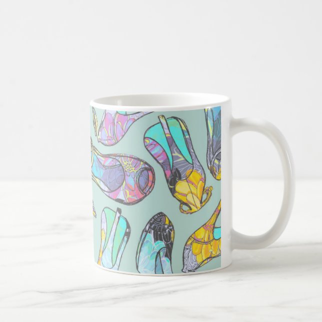 Caneca De Café Saltos altos (Direita)