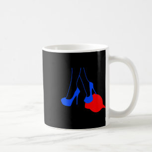Caneca De Café Saltos Pisando Mega Chapéu Vermelho Eleição 2024
