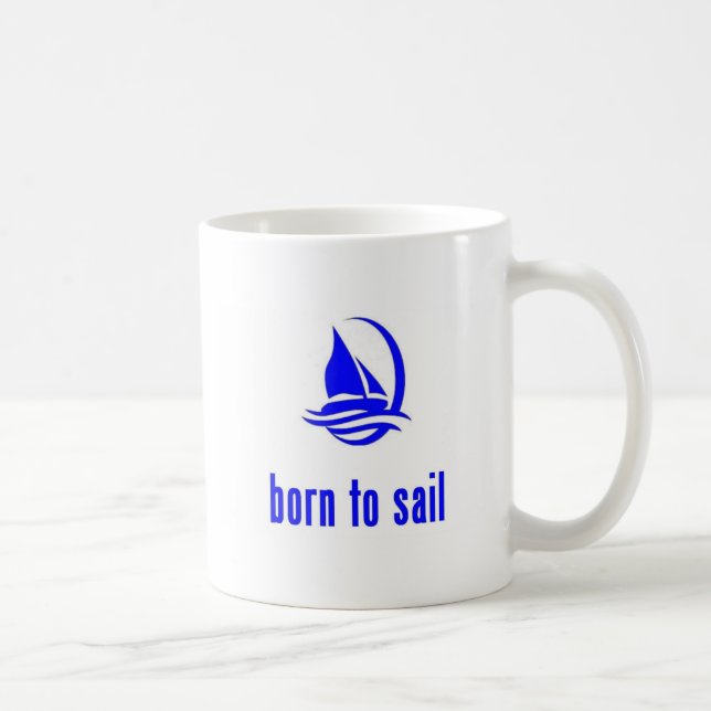 Caneca De Café saltysailordesign (Direita)
