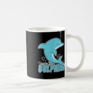 Caneca De Café Salvamento Dos Golfinhos - Prote Ambiental Animal 