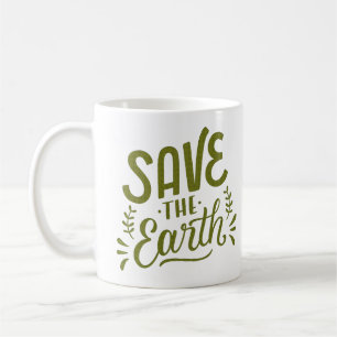 CANECA DE CAFÉ SALVAR A TERRA