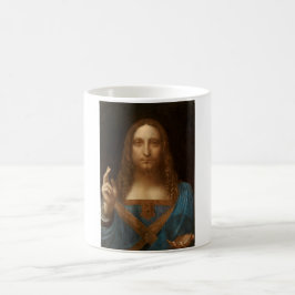 Caneca De Café Salvator Mundi (Salvador do Mundo) (da Vinci)