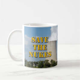 Caneca De Café Salve as Bombas Nucleares