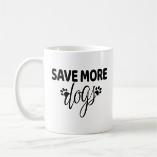 Caneca De Café Salve Mais Cães