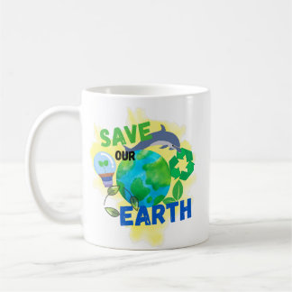 Caneca De Café Salve nossa Terra