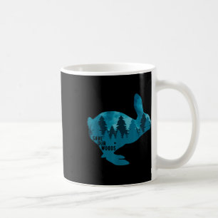 Caneca De Café Salve nosso Coelho de Proteção Ambiental das Flore