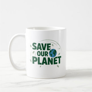 Caneca De Café Salve nosso planeta