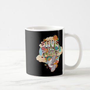 Caneca De Café Salve O Ambiente De Mudanças Climáticas Do Dia Da