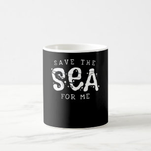 Caneca De Café Salve o mar para mim