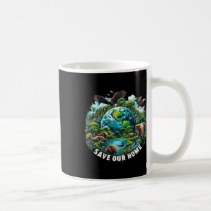 Caneca De Café Salve O Oceano Salve Nossa Terra, Dia Da Terra Amo