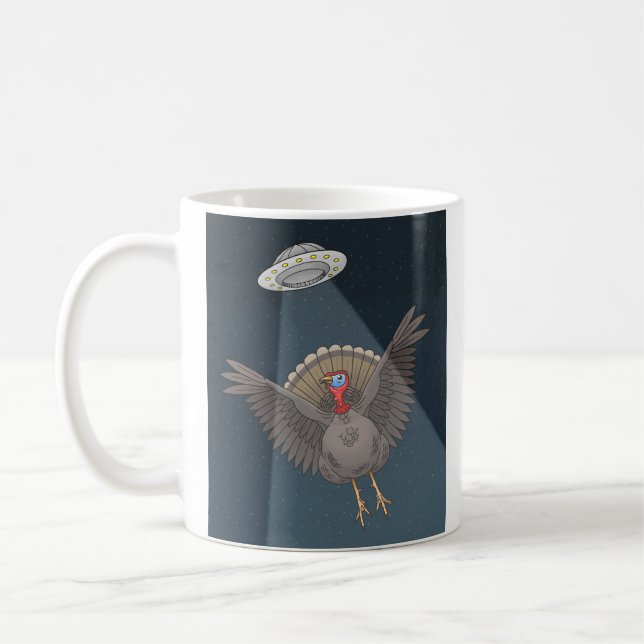 Caneca De Café Salvos Por Alienígenas (Esquerda)