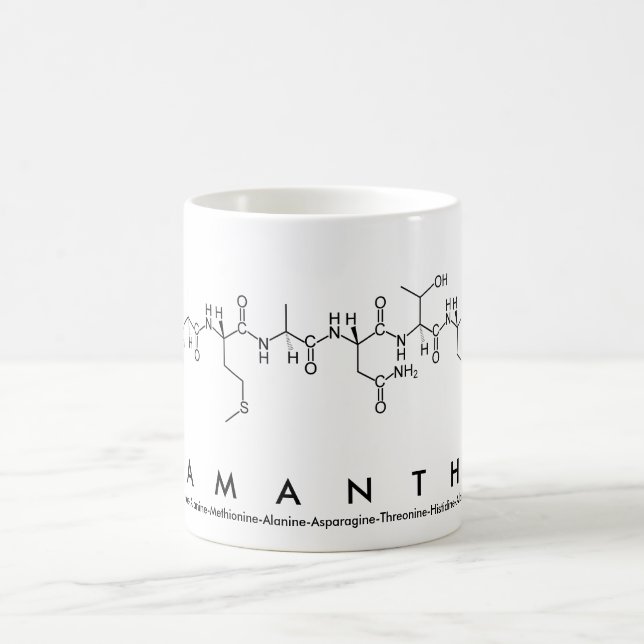Caneca De Café Samantha peptide name mug (Centro)
