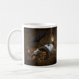 Caneca De Café Samhain Raven