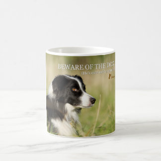 Caneca De Café Sammy border collie sarcástico