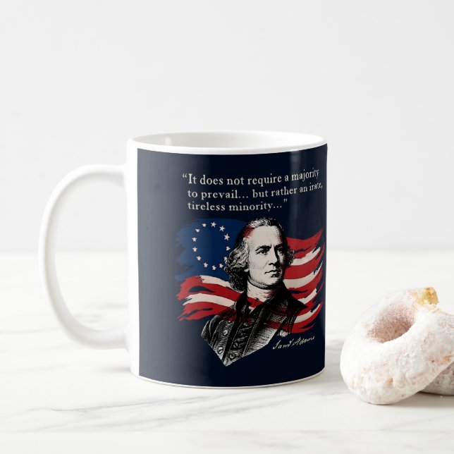 Caneca De Café Samuel Adams (Com Donut)