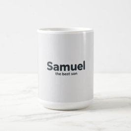 Caneca De Café Samuel The Best Son