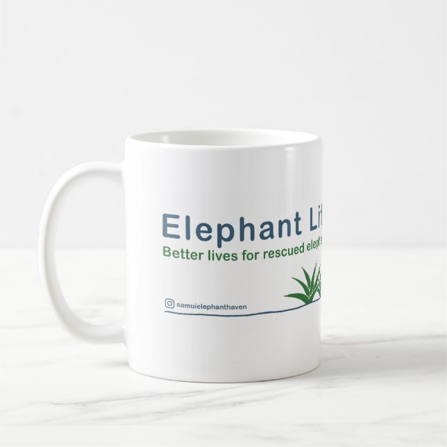 Caneca De Café Samui Elephant Haven Mug (Esquerda)