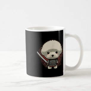 Caneca De Café Samurai Dog Tattoo, Vintage Kawaii Ninja