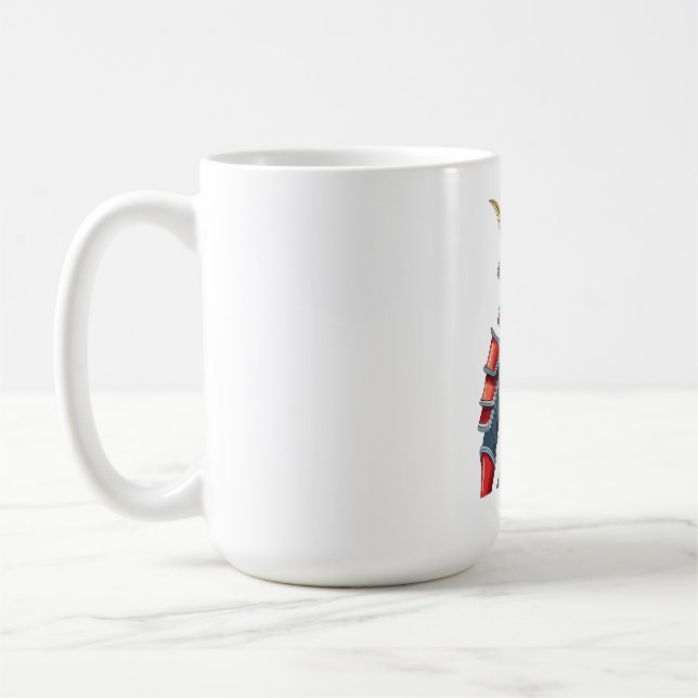 Caneca De Café Samurai japonês (Esquerda)