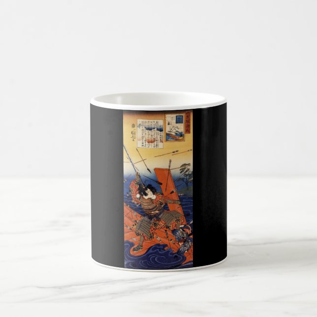Caneca De Café Samurai na guerra, cerca de 1800's (Centro)