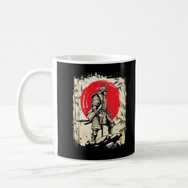 Caneca De Café Samurai Warrior Japonês Herói Japão Espadarte (Esquerda)